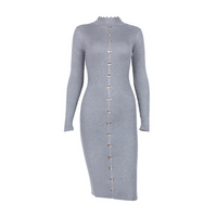 Knitted sweater dress - KaleaBoutique.com