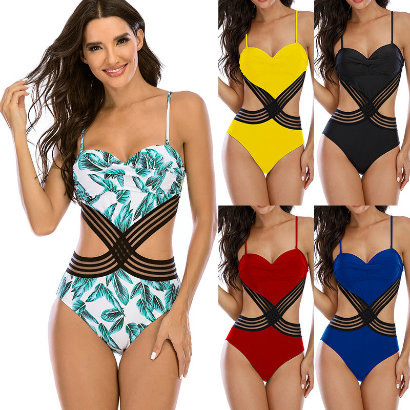 Women's Heart Shape Swimsuit Backless Swimsuit - KaleaBoutique.com