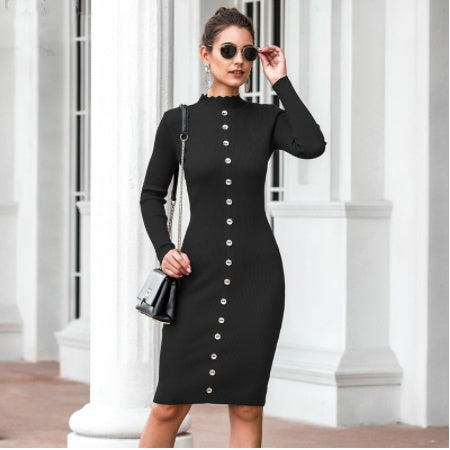 Knitted sweater dress - KaleaBoutique.com