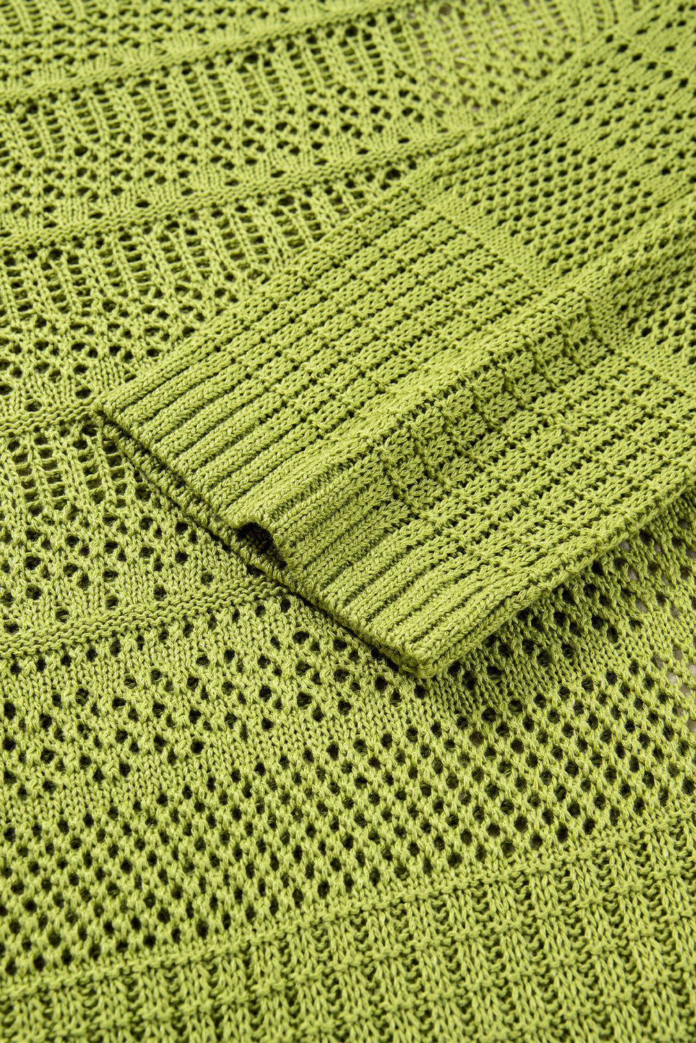 KaleaBoutique Stylish Oversize Crochet Knit Open Cardigan - KaleaBoutique.com