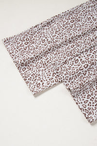 KaleaBoutique Comfortable Leopard Print Long Sleeve and Pants Pajamas Set - KaleaBoutique.com
