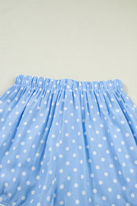 KaleaBoutique Stylish Dotted Print Soft Short Pajama Set - KaleaBoutique.com