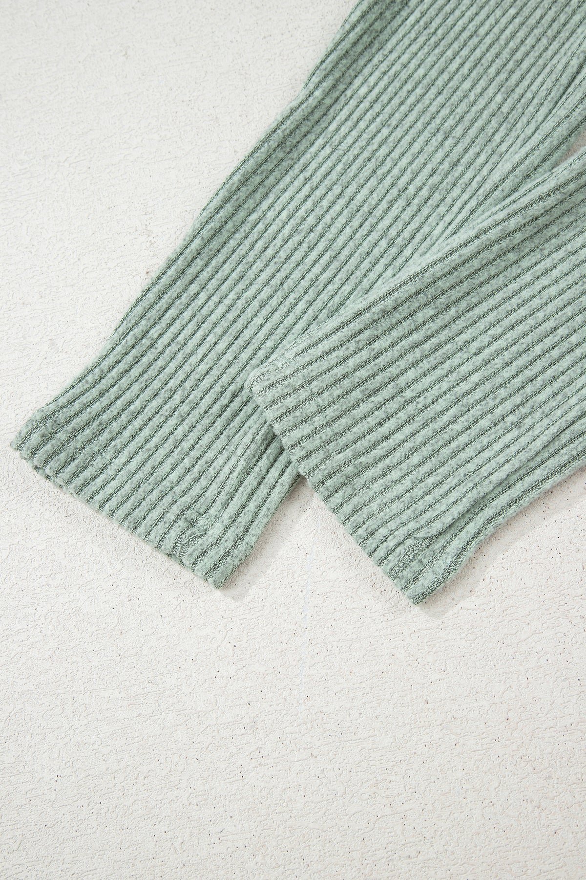 KaleaBoutique Comfortable Ribbed Notched Neck Knit Long Sleeve Leggings Two Pieces Lounge Set - KaleaBoutique.com