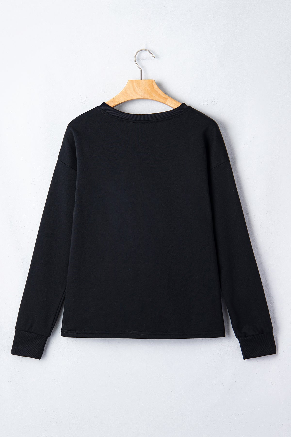 KaleaBoutique Stylish Solid Color Dropped Shoulder Long Sleeve Top - KaleaBoutique.com