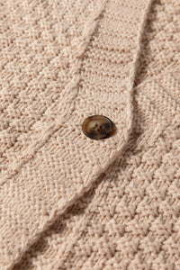 KaleaBoutique Comfortable Open Front Knitted Denim Pocket Patchwork Cardigan - KaleaBoutique.com