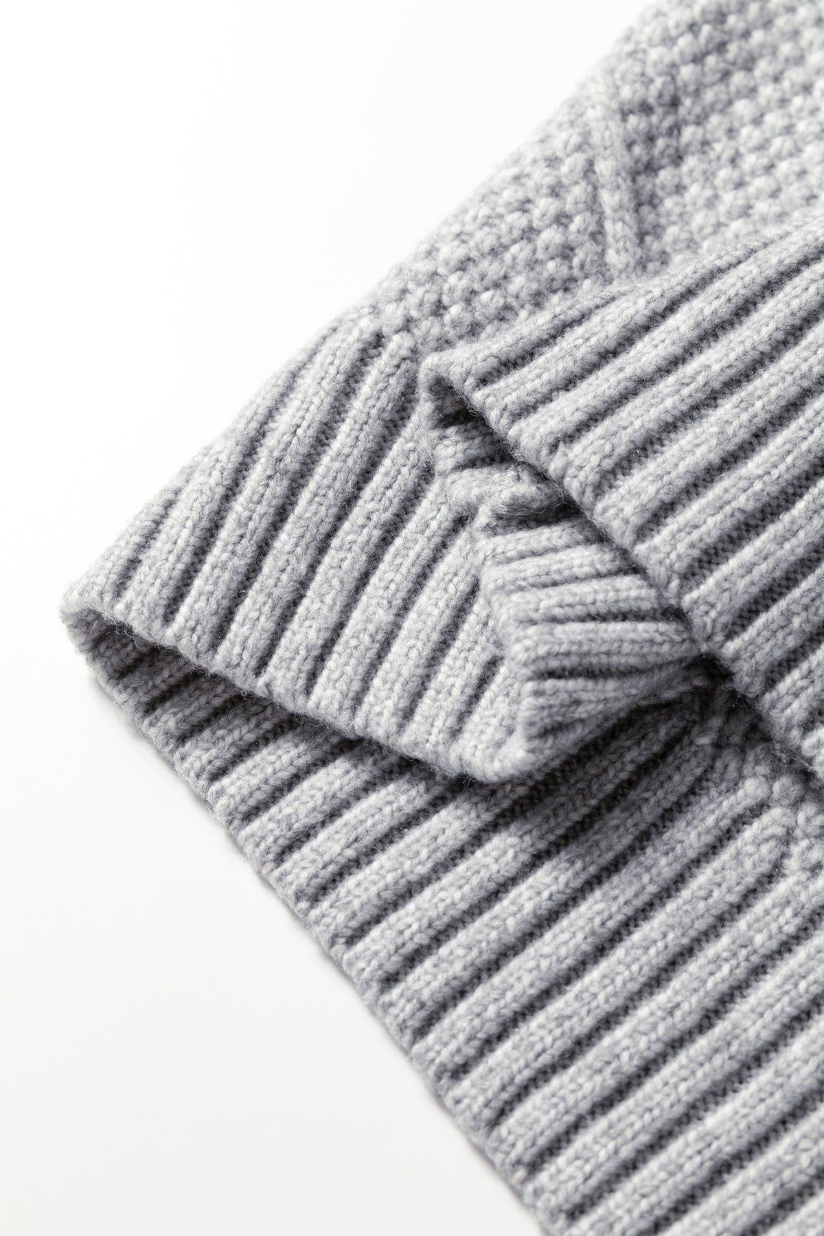 KaleaBoutique Comfortable Cable Knit Drop Shoulder Loose Fit Sweater Dress - KaleaBoutique.com