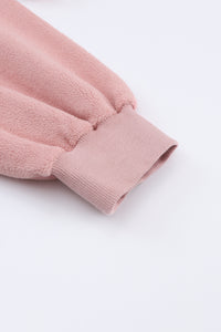 Flap Pocket Drawstring Hood Zip Up Jacket - KaleaBoutique.com