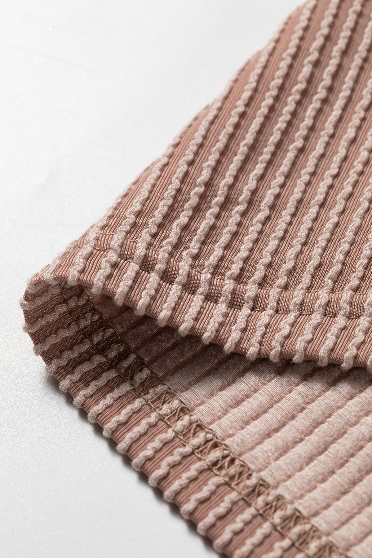 KaleaBoutique Stylish Ribbed Colorblock Hooded Pullover Long Sleeve Top - KaleaBoutique.com
