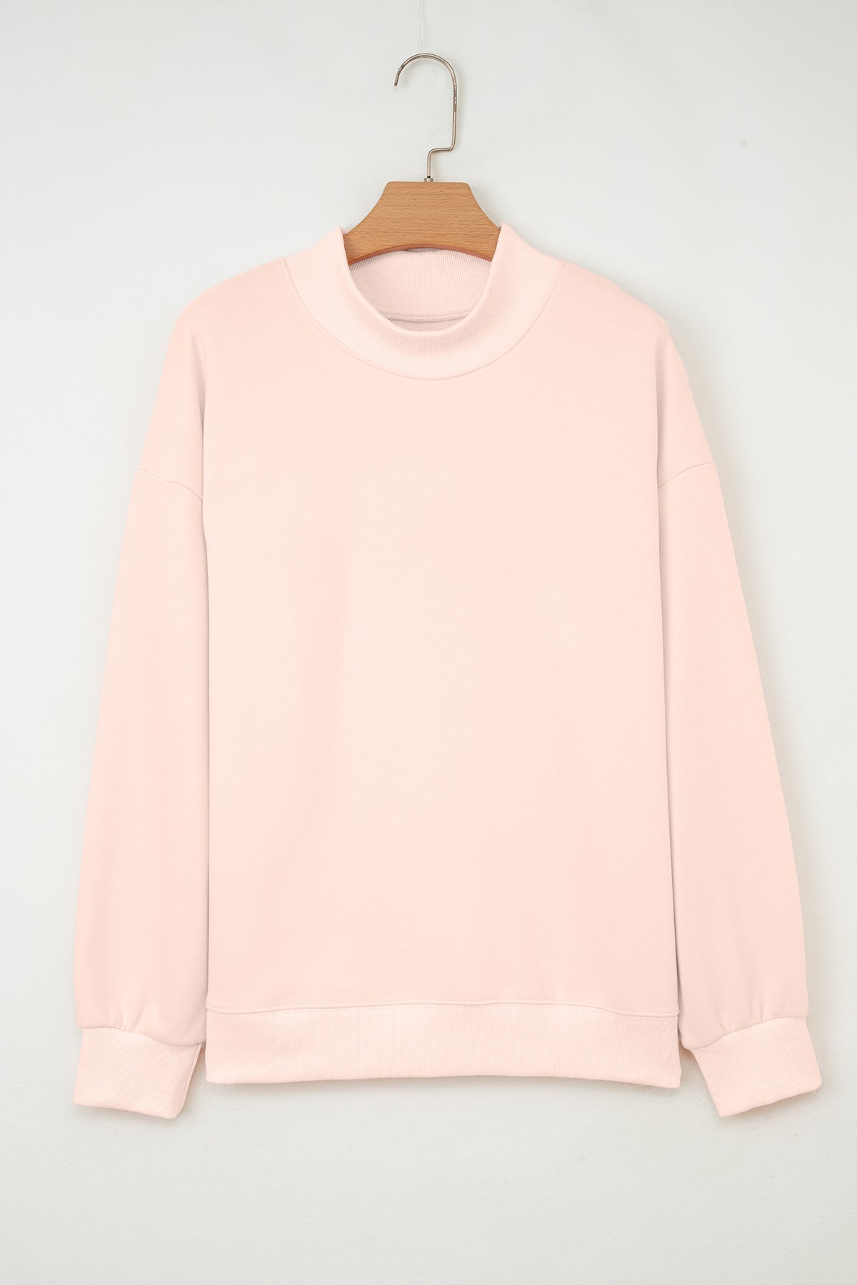 KaleaBoutique Comfortable Oversize Mock Neck Sweatshirt - KaleaBoutique.com