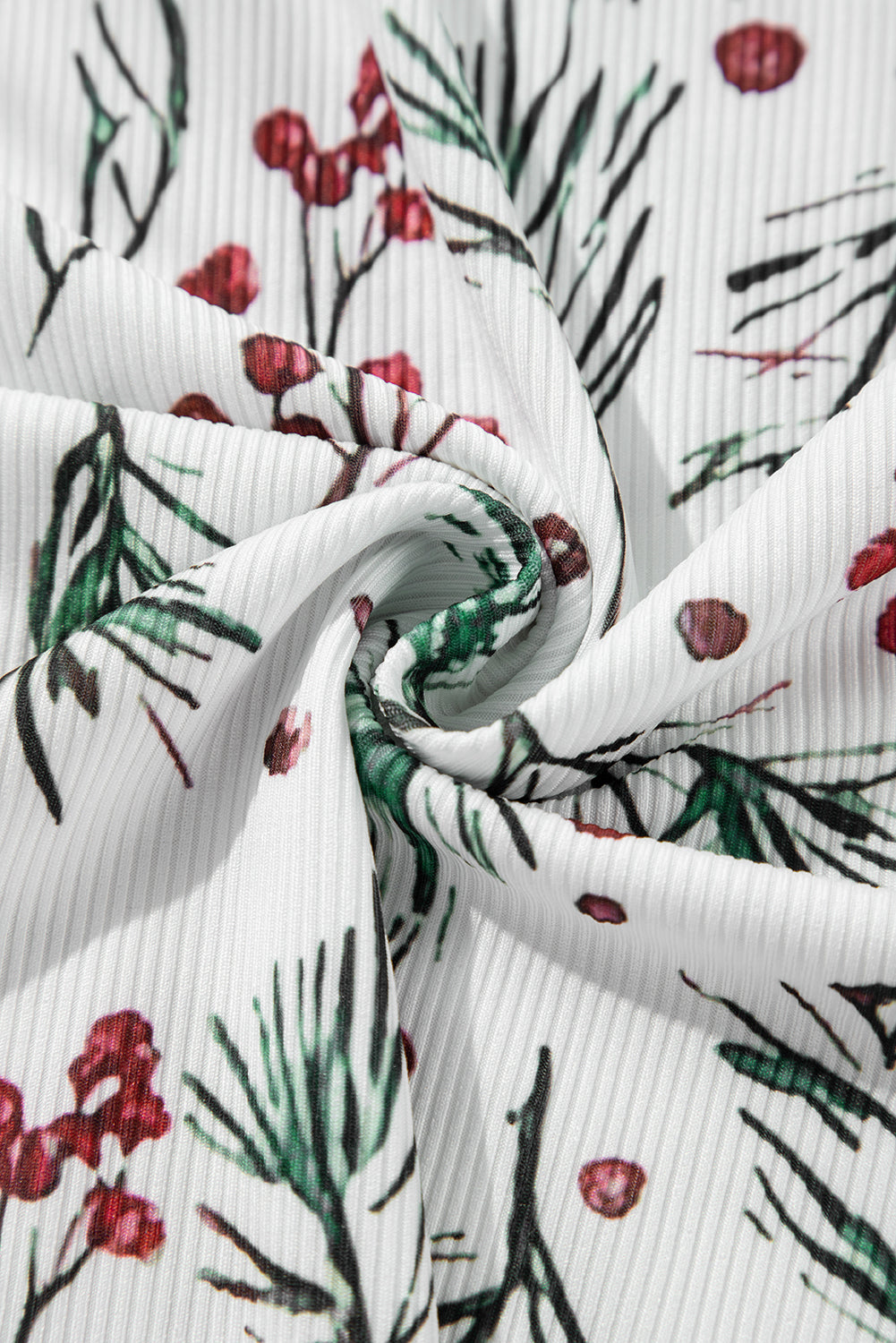 KaleaBoutique Stylish Holly Print Thermal Pullover Pants Lounge Set - KaleaBoutique.com