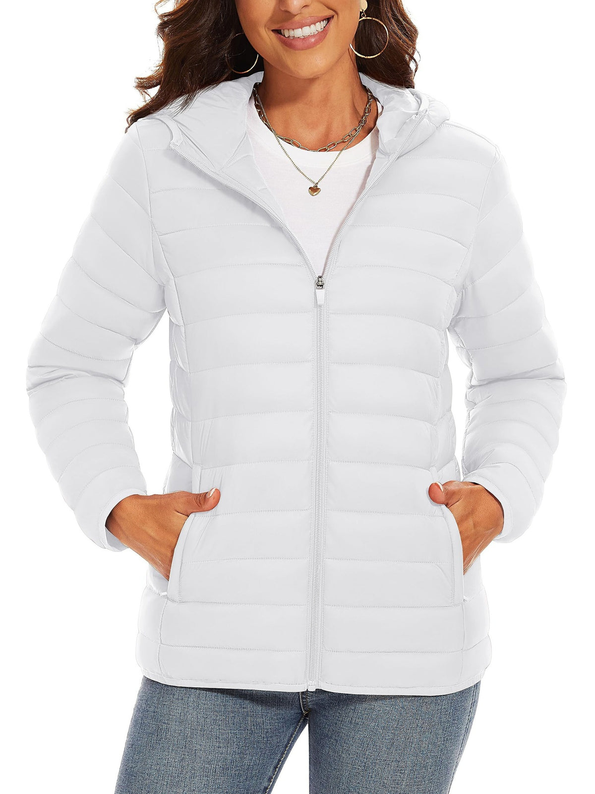 Women’s Plus-Size Lightweight Jacket - KaleaBoutique.com
