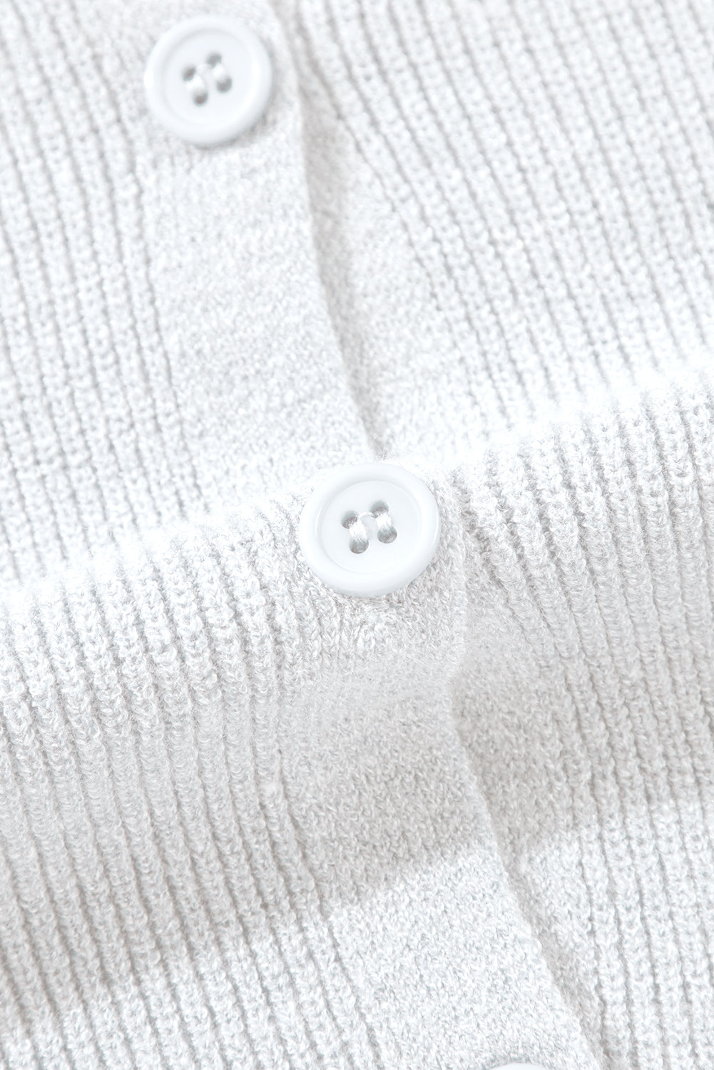 KaleaBoutique Stylish Lightweight Ribbed Knit Button Front V Neck Cardigan - KaleaBoutique.com