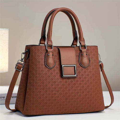 Embossed Retro Shoulder & Crossbody Handbag - KaleaBoutique.com