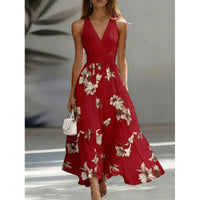 French-style Retro Sleeveless Vacation Dress For Women - KaleaBoutique.com
