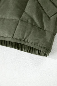 Zip-Up Pocket Quilted Jacket - KaleaBoutique.com