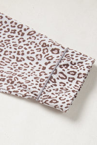 KaleaBoutique Comfortable Leopard Print Long Sleeve and Pants Pajamas Set - KaleaBoutique.com
