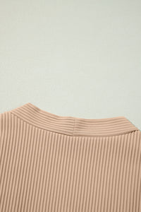 Lace Patchwork Ribbed Knit Open Front Duster Cardigan - KaleaBoutique.com
