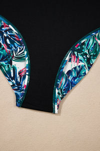 KaleaBoutique Drawstring Tummy Control Mix-and-match 2pcs Tankini Swimsuit