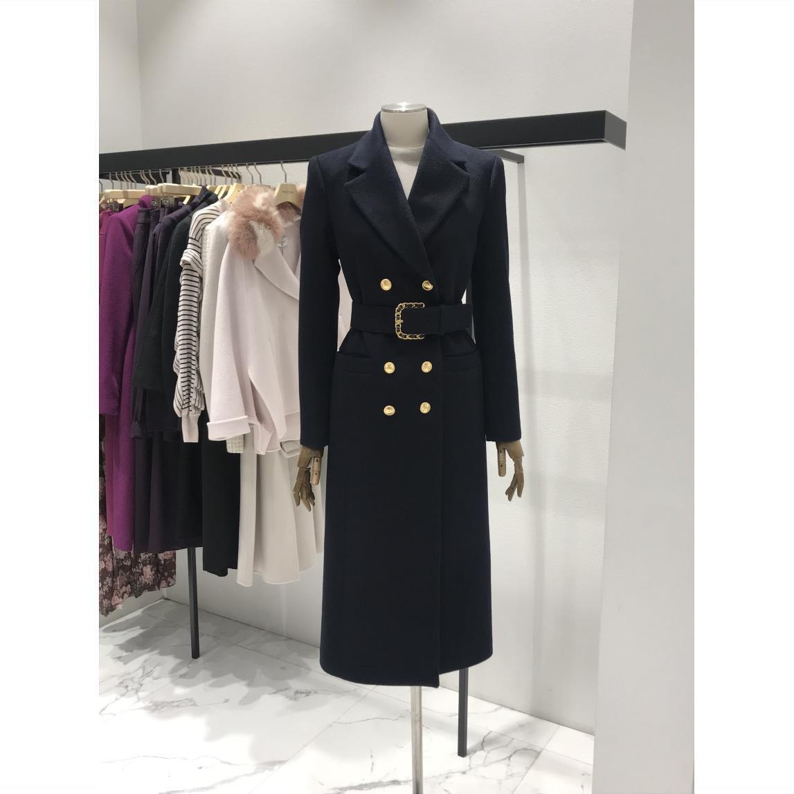 New fashion style long thick woolen coat - KaleaBoutique.com