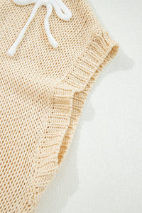 KaleaBoutique Stylish Bowknot Applique Cap Sleeve Sweater - KaleaBoutique.com