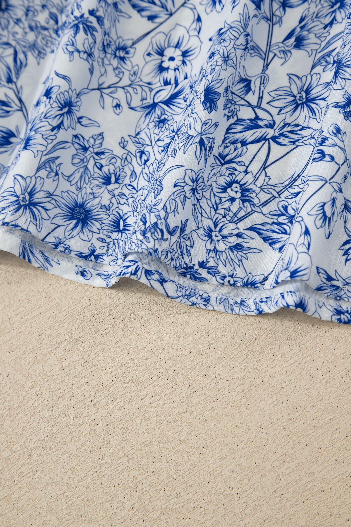 KaleaBoutique Stylish Floral Print Knot Straps High Waist Flared Maxi Dress - KaleaBoutique.com