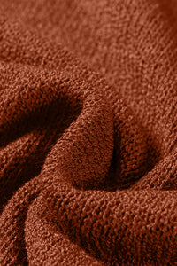 KaleaBoutique Comfortable Ribbed Knit Round Neck Short Sleeve Sweater - KaleaBoutique.com