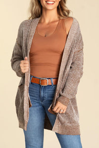 KaleaBoutique Comfortable Solid Open Knit Cardigan with Pockets - KaleaBoutique.com