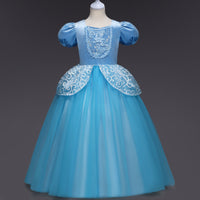 New Christmas Rapunzel Sophia Girls Dress Costume - KaleaBoutique.com