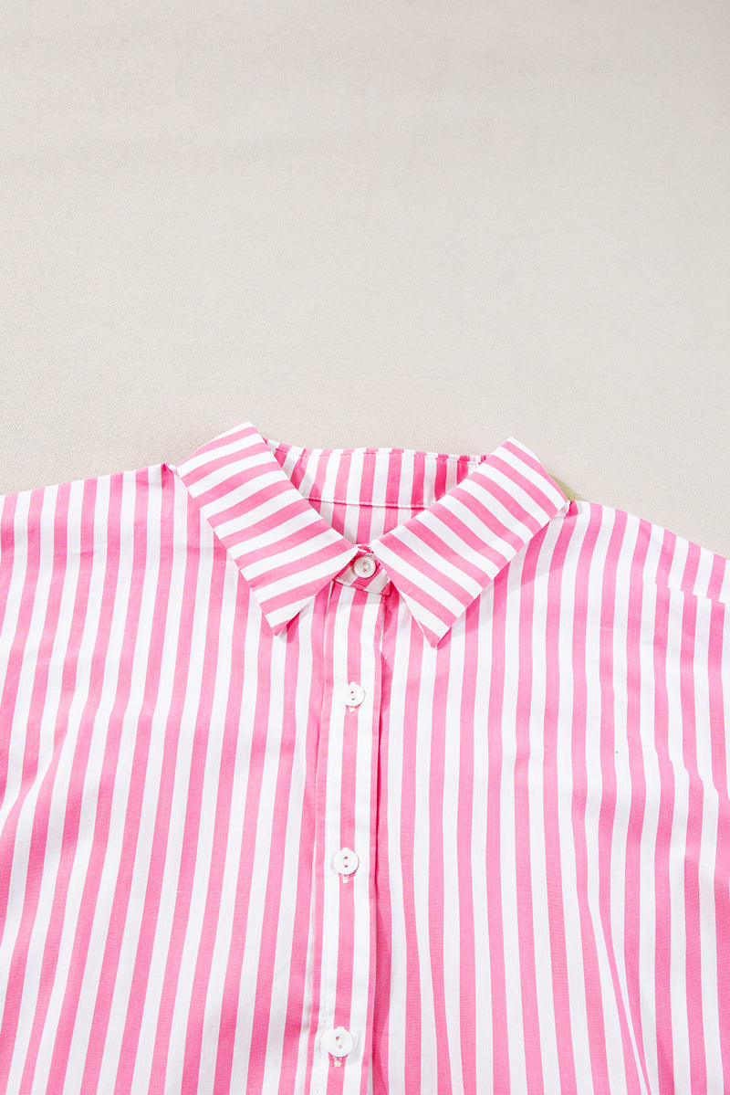 KaleaBoutique Classic Stylish Dolman Sleeve Oversize Shirt - KaleaBoutique.com
