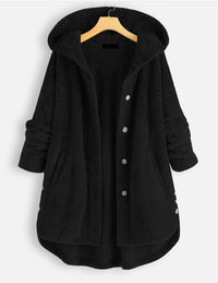 KaleaBoutique Women's Hooded Velvet-Look Sweatshirt Coat - KaleaBoutique.com