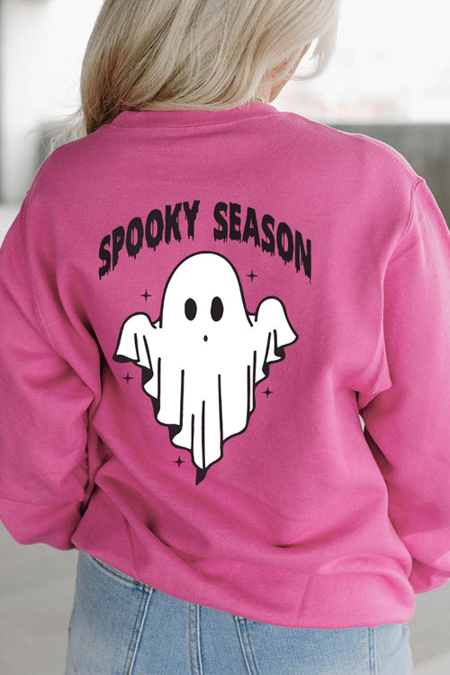 Bonbon Skeleton Hand Graphic Halloween Sweatshirt - KaleaBoutique.com