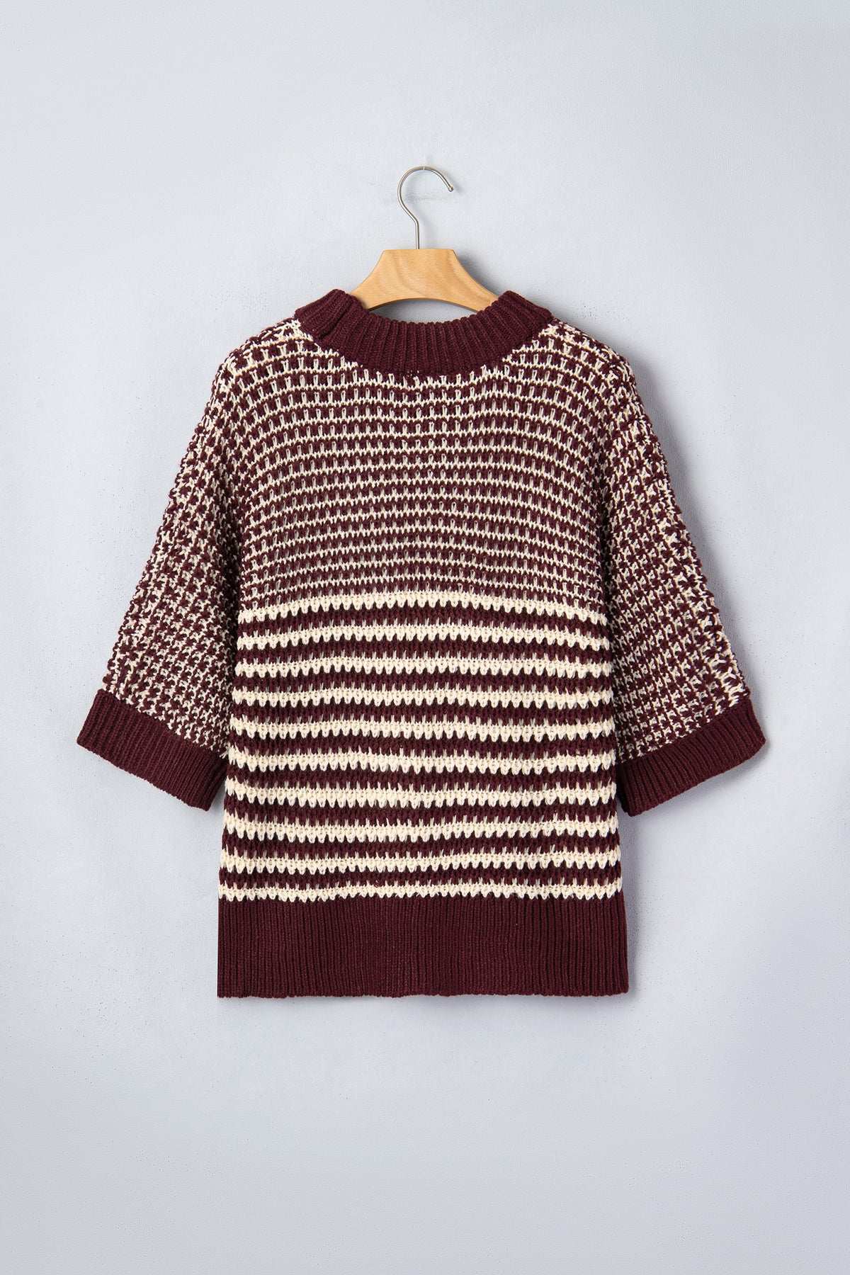 KaleaBoutique Comfortable 3/4 Draped Sleeve Slouchy Sweater - KaleaBoutique.com