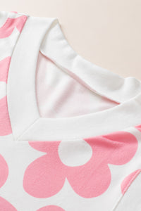 Cute Flower Knitted V Neck Tank Top - KaleaBoutique.com