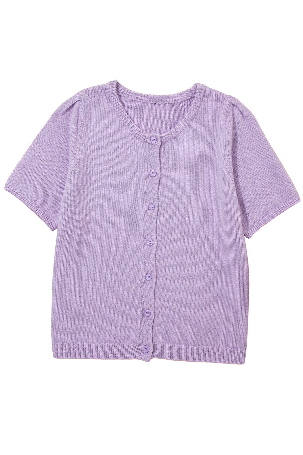 KaleaBoutique Comfortable Short Sleeve Soft Cardigan Sweater T Shirt - KaleaBoutique.com