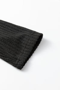 KaleaBoutique Comfortable Ribbed Notched Neck Knit Long Sleeve Leggings Two Pieces Lounge Set - KaleaBoutique.com