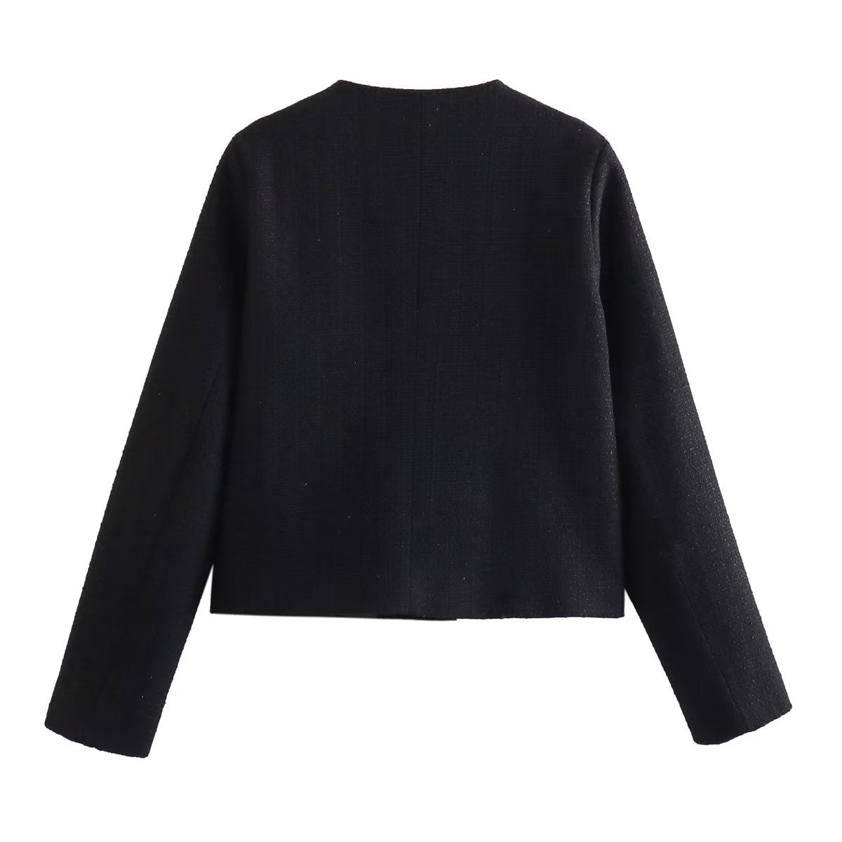 KaleaBoutique Women's Textured Button-Detail Jacket - KaleaBoutique.com