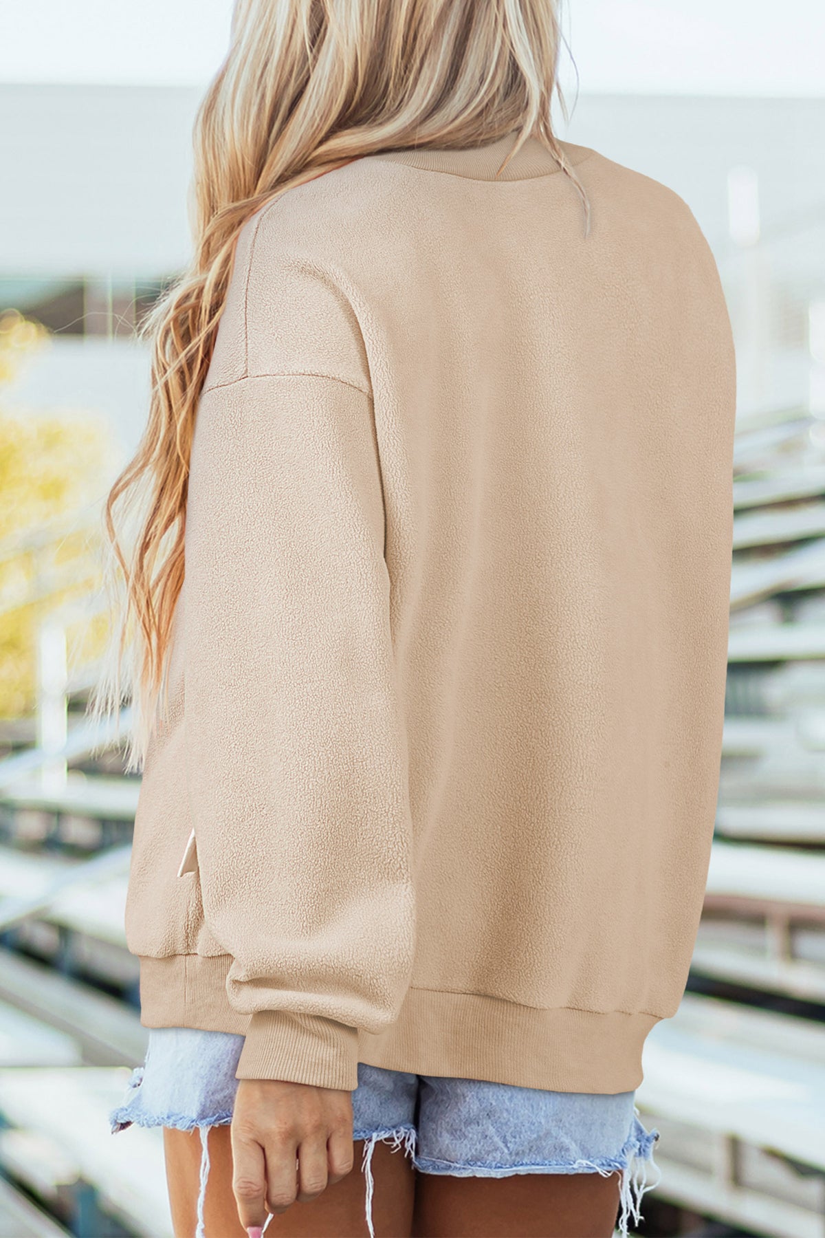 KB Apricot Howdy Yeehaw Reversible Western Sweatshirt - KaleaBoutique.com