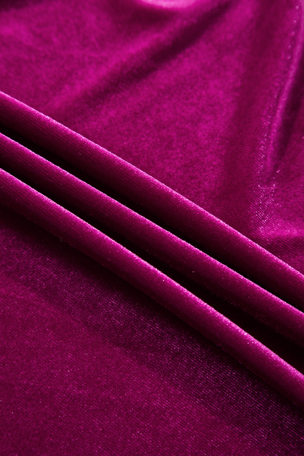 KaleaBoutique Velvet Short Sleeve Shirred Waist Tiered Maxi Dress - KaleaBoutique.com