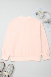 KaleaBoutique Comfortable Oversize Mock Neck Sweatshirt - KaleaBoutique.com