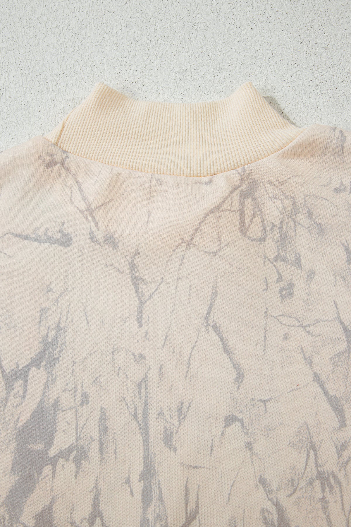 KaleaBoutique Stylish Camo Mock Neck Baggy Sweatshirt - KaleaBoutique.com