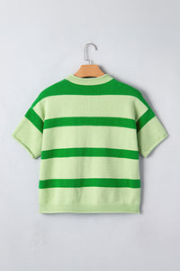 KaleaBoutique Comfortable Oh for Lucks Sake St Patricks Day Short Sleeve Sweater - KaleaBoutique.com