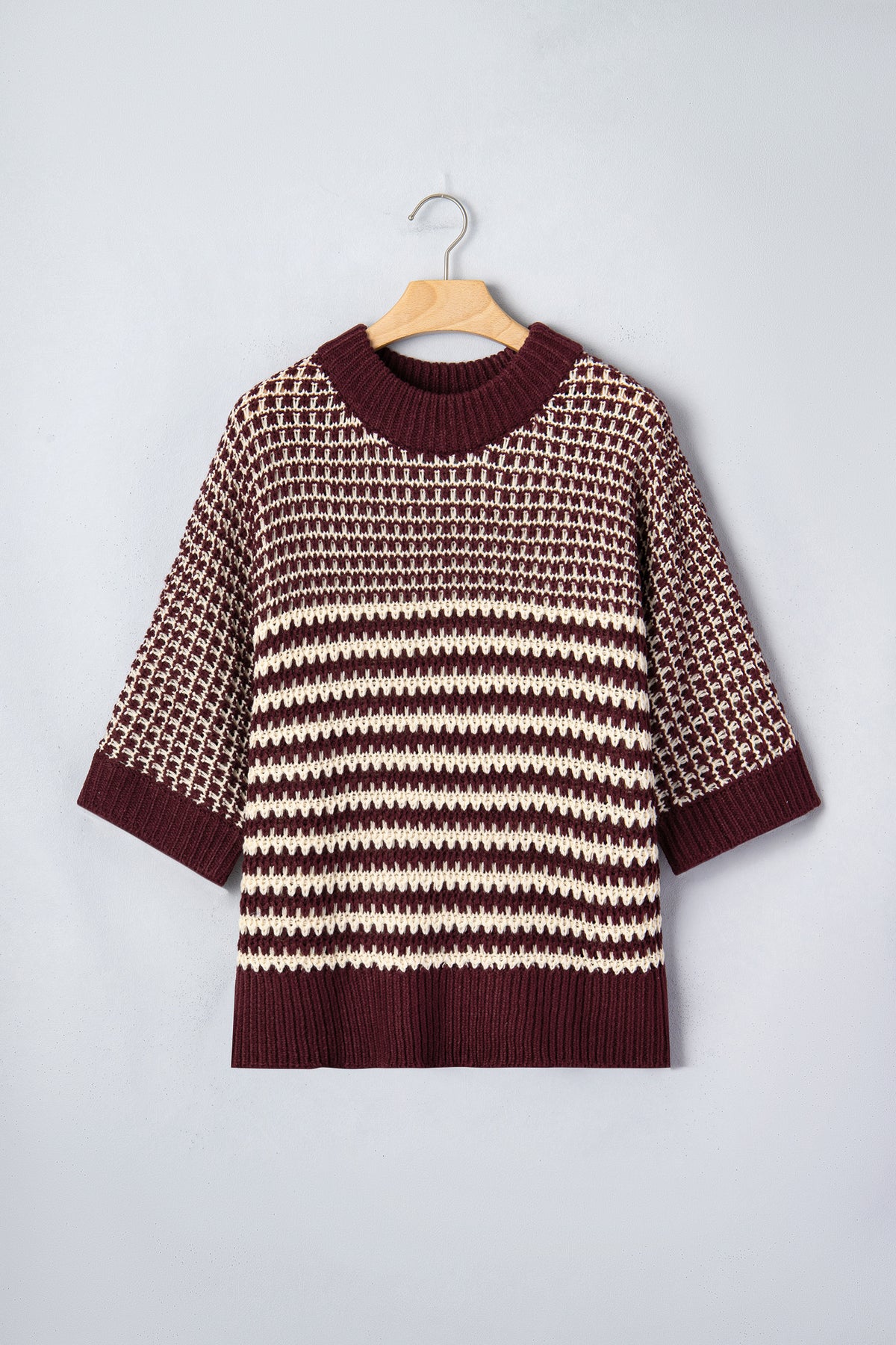 KaleaBoutique Comfortable 3/4 Draped Sleeve Slouchy Sweater - KaleaBoutique.com