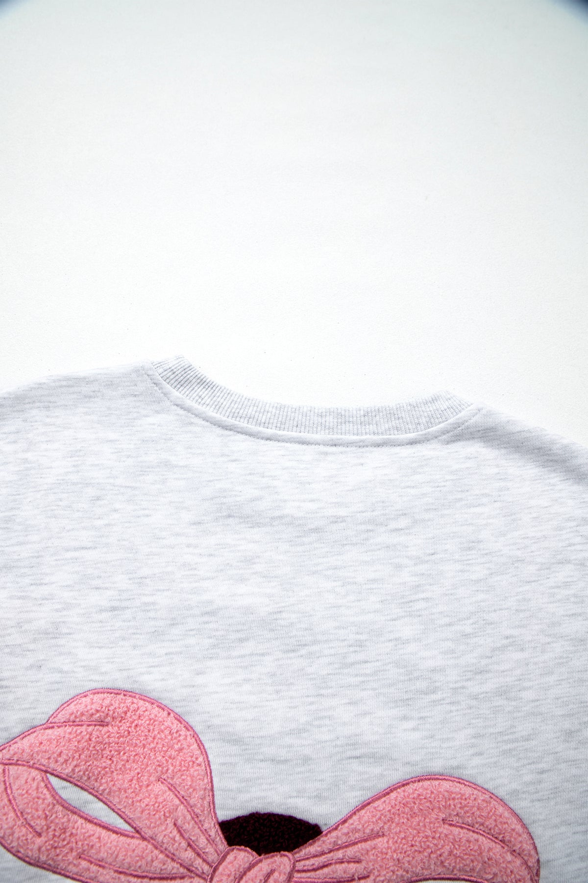 KaleaBoutique Comfortable Embroidered Football Bow Back Long Sleeve Sweatshirt - KaleaBoutique.com