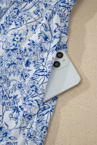 KaleaBoutique Stylish Floral Print Knot Straps High Waist Flared Maxi Dress - KaleaBoutique.com