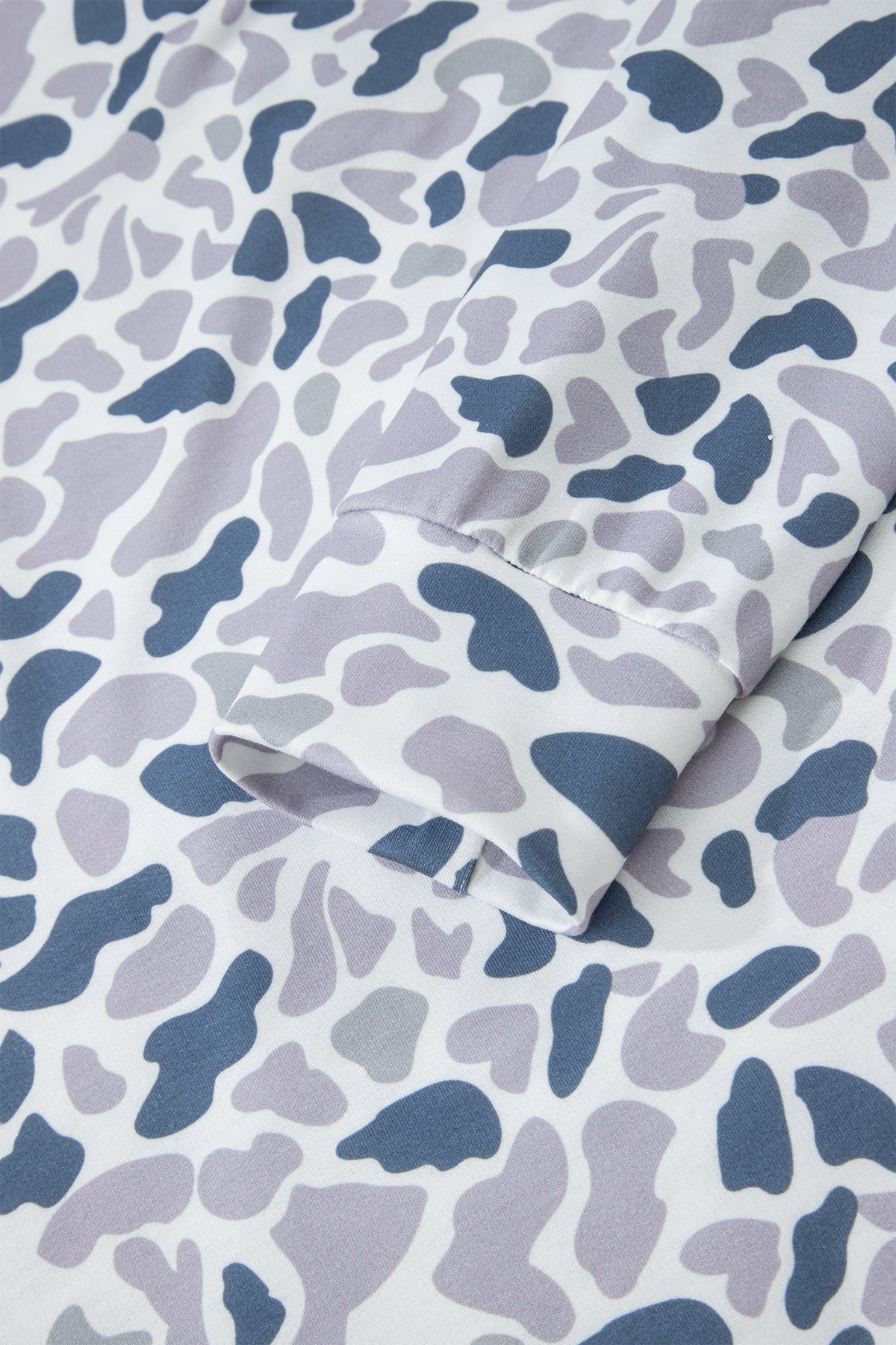 Camouflage Print Kangaroo Pocket Zip Collar Pullover Sweatshirt - KaleaBoutique.com