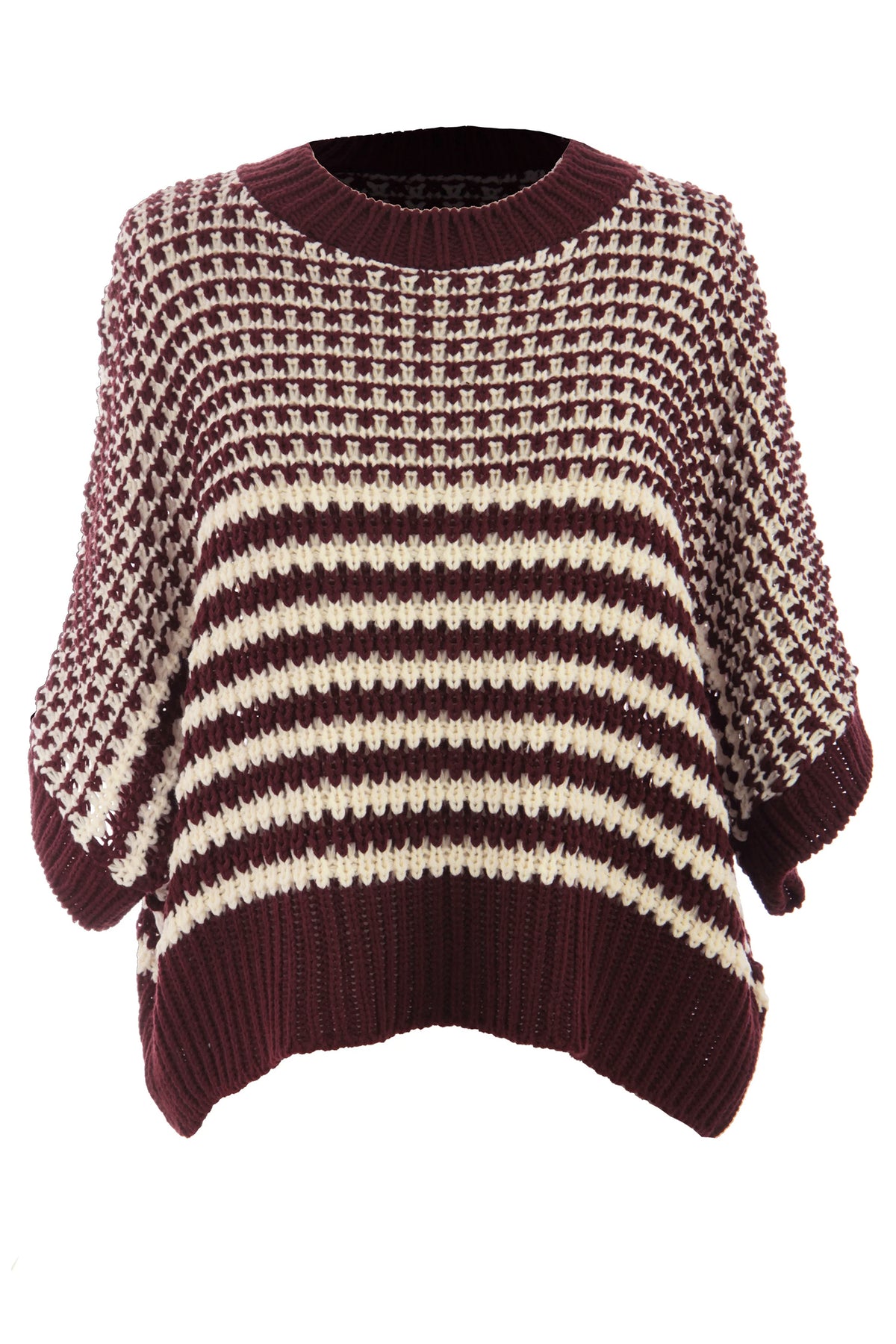 KaleaBoutique Comfortable 3/4 Draped Sleeve Slouchy Sweater - KaleaBoutique.com