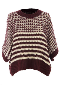 KaleaBoutique Comfortable 3/4 Draped Sleeve Slouchy Sweater - KaleaBoutique.com
