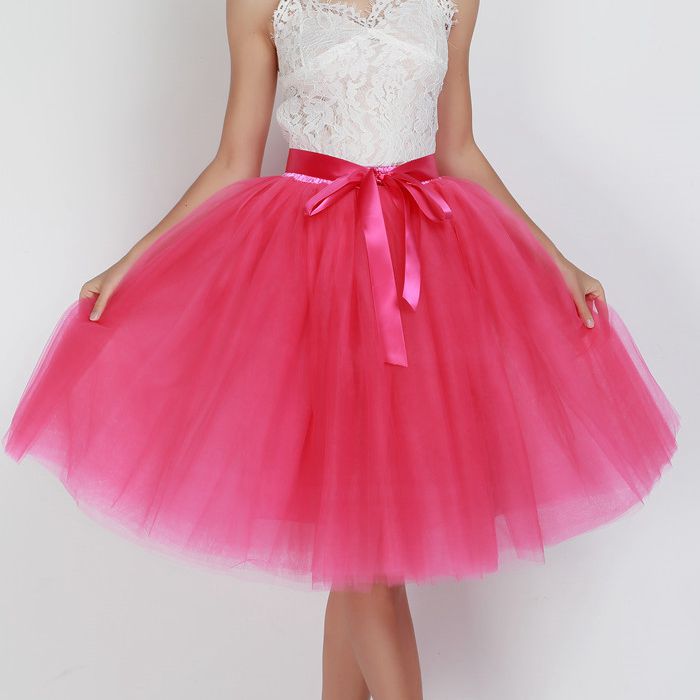 Women's High-Waist Layered Tulle Tutu Skirt - KaleaBoutique.com