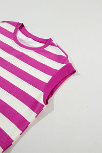 KaleaBoutique Stylish Cap Sleeve Pocketed Shift T-shirt Dress - KaleaBoutique.com
