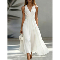 French-style Retro Sleeveless Vacation Dress For Women - KaleaBoutique.com